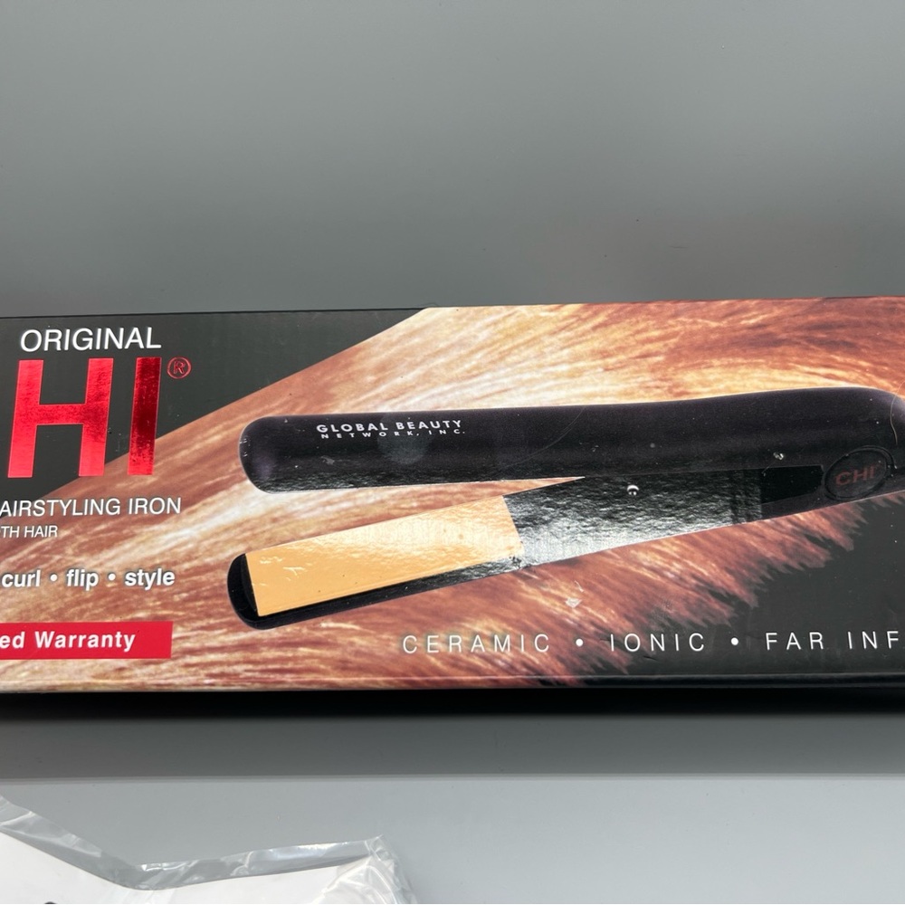 Original CHI Ceramic Hairstyling‎ Iron - Black